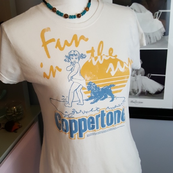 Tops - Vintage Coppertone T shirt
